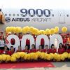 Airbus's 9000th Aircraft Celebration
